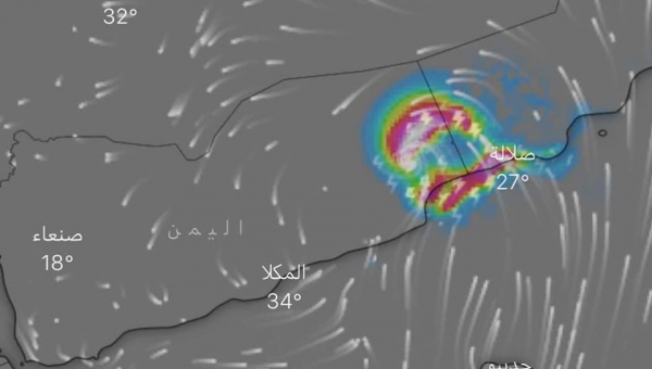 تأثيرات المنخفض الجوي تصل المهرة وتوقعات بوصولها حضرموت خلال ساعات