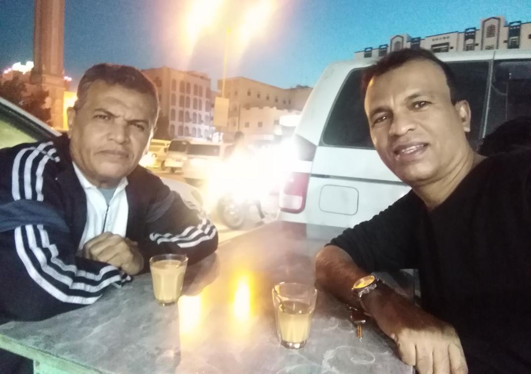 مع أسد الحراسه اليمنيه كان اللقاء صدفه