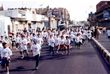 بعروض رياضيه تباعديه .غدا اللجنه الاولمبيه تحتفل باليوم الاولمبي العالمي