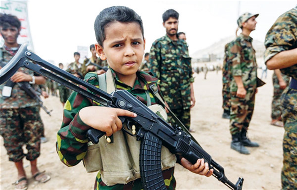 رصد:مليشيا الحوثي جندت اكثر من 18 ألف طفل في عدد من المحافظات