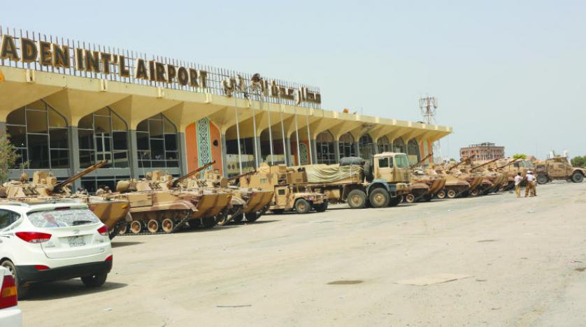 انباء عن انسحاب القوات الإماراتية من مطار عدن