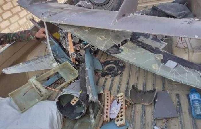 قوات الأمن الخاصة بمأرب تسقط طائرة حوثية مسيرة