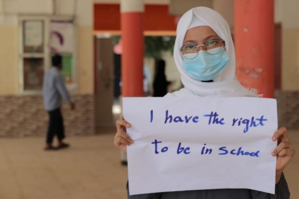 اليونيسف: مليونا طفل يمني خارج المدارس وتعليمهم على حافة الهاوية