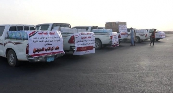 حضرموت تُسيّر قافلة غذائية دعمًا لمقاتلي الجيش في جبهات “مأرب”