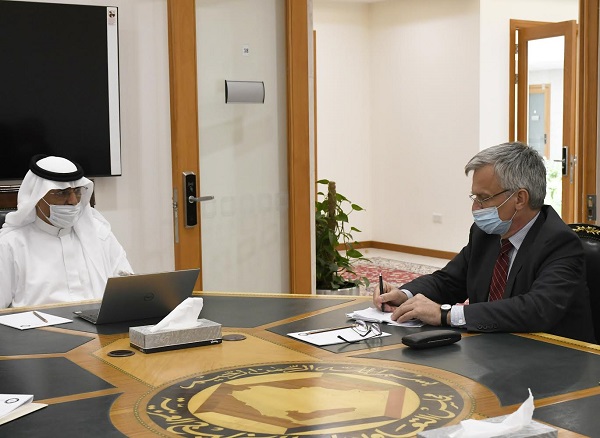 التعاون الخليجي يبحث مع المبعوث السويدي جهود دعم الحل السياسي في اليمن