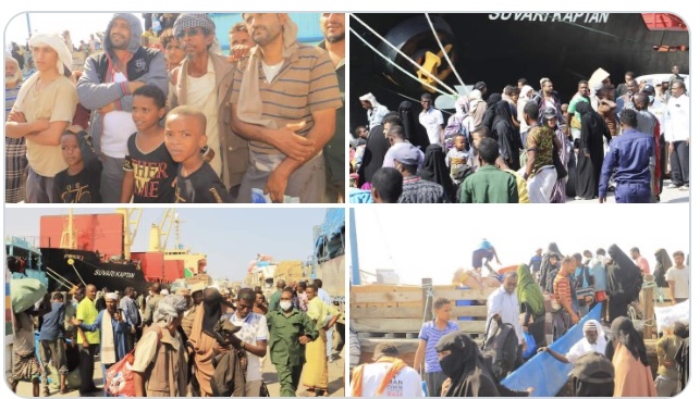 دفعة جديدة من اللاجئين اليمنيين تصل الصومال