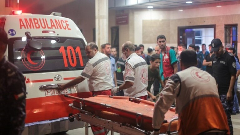 الرسالة رقم 1 من عمليات الهلال الأحمر في غزة إلى مقر العمليات برام الله